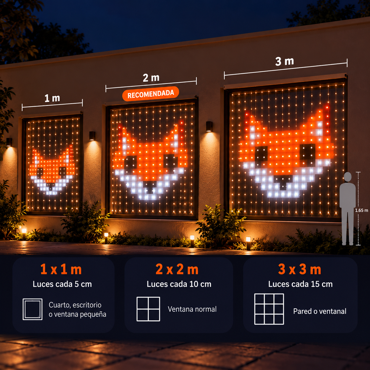 Cortina LED Inteligente | BoxLED™ by Zorro Box