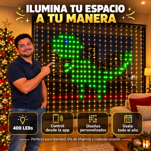 Cortina LED Inteligente | BoxLED™
